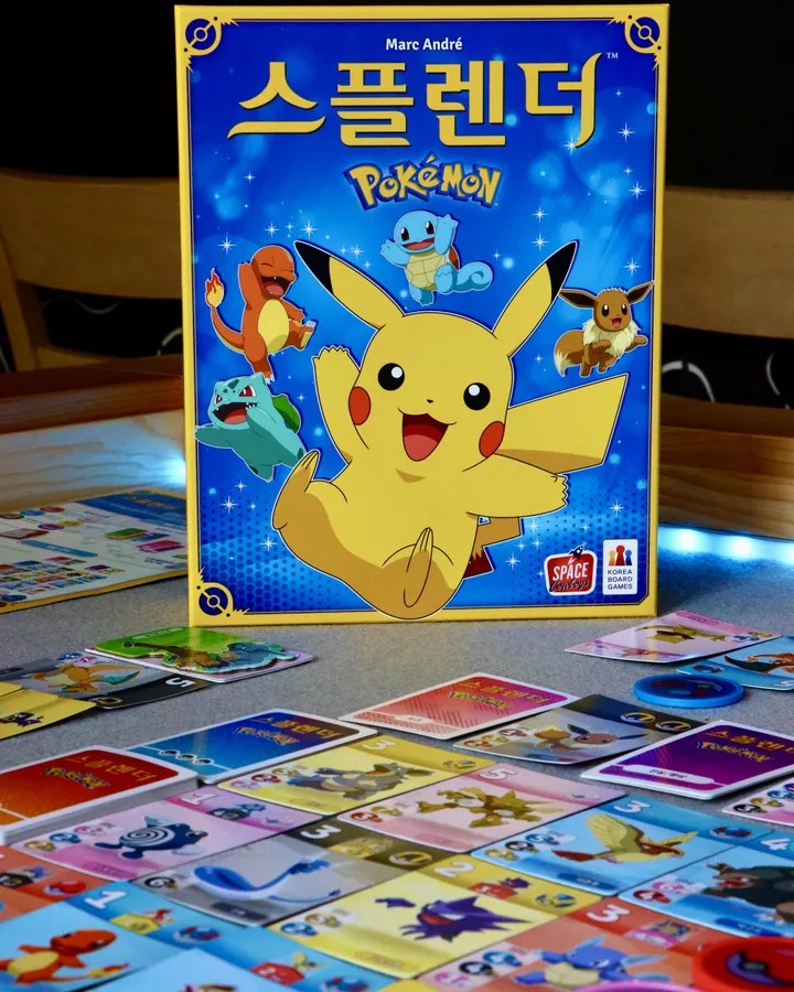 Splendor Board Game Splendor Pokemon Edition Board Game (Korean ...